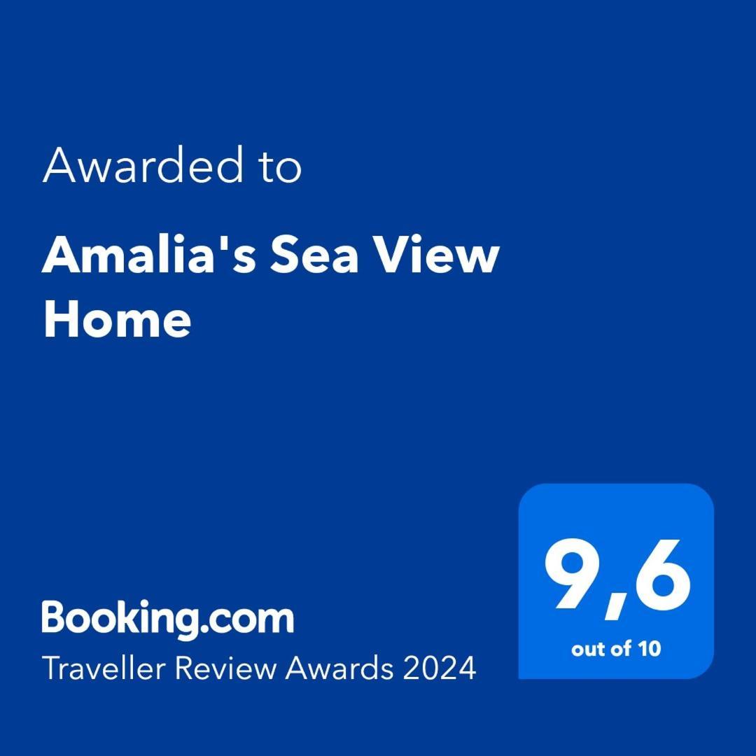 Amalia'S Sea View Home Retimno Zewnętrze zdjęcie